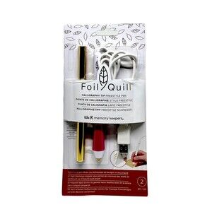 Foil Quill Heat Pen-Calligraphy Tip Freestyle Pen-Hot Pink